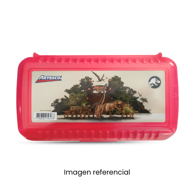 ARTESCO CARTUCHERA MULTI BOX JURASIC WORLD
