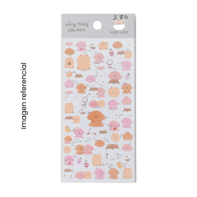 KAWAII STICKERS ANIMALITOS 1019549