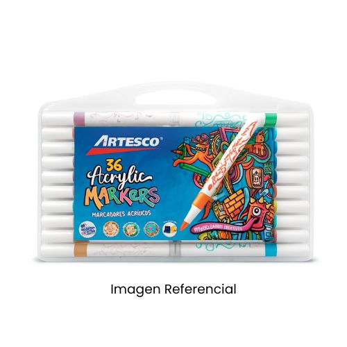 ARTESCO MARCADOR ACRILICO X36