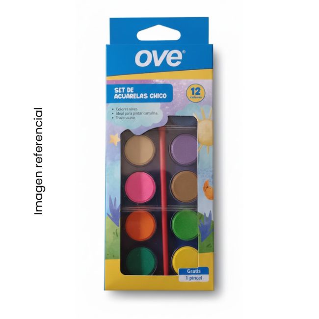 OVE ACUARELA X12 CHICO MF1877