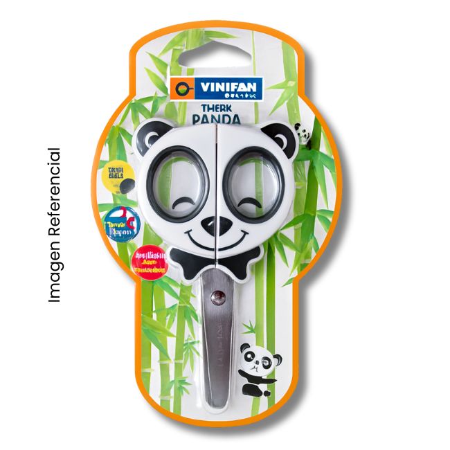 VINIFAN TIJERA ESCOLAR PANDA