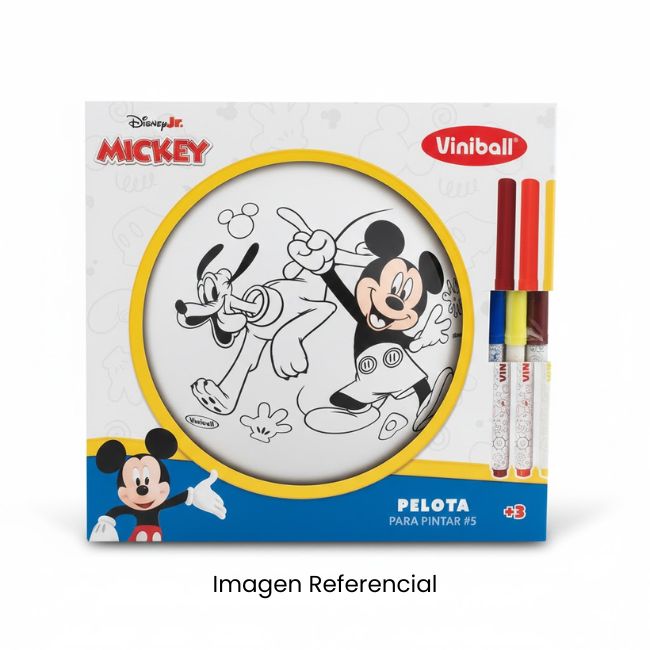 VINIBALL PELOTA PARA PINTAR MICKEY #5