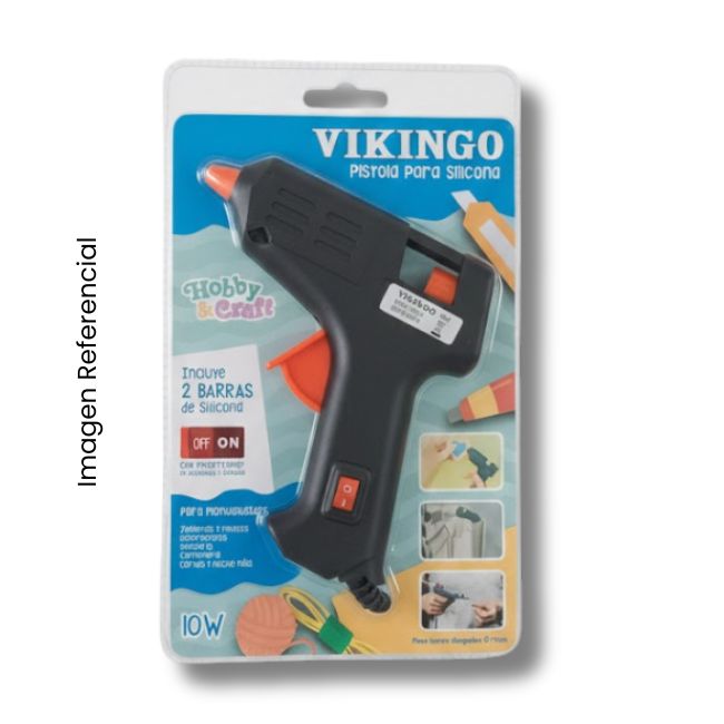 VIKINGO PISTOLA PARA SILICONA CHICA CON SWITCH