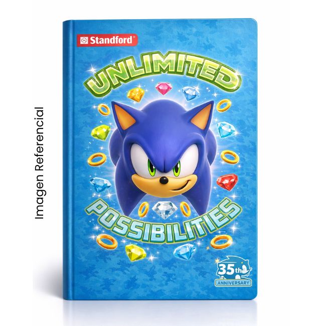 STANDFORD CUADERNO A4 TRIPLE RENGLON C/SOMBRA SONIC 80 HOJAS A26