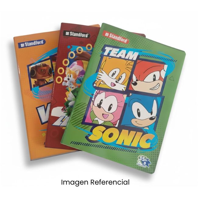 STANDFORD CUADERNO A4 CUADRICULADO SONIC 80 HOJAS A26