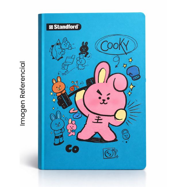STANDFORD CUADERNO A4 TRIPLE RENGLON C/SOMBRA BT21 80 HOJAS A26
