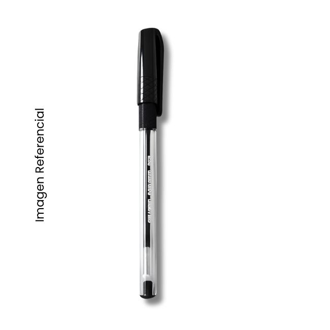TWINS BOLIGRAFO TINTA SEMI GEL TRI-LINE 032 CON GRIP 0.7MM NEGRO