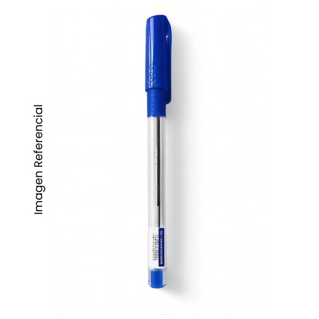 TWINS BOLIGRAFO TINTA SEMI GEL TRI-LINE 032 CON GRIP 0.7MM AZUL