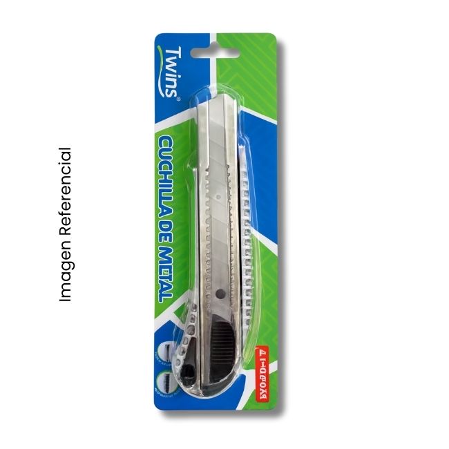 TWINS CUTTER NAVAJA DE METAL 18MM AR-00322