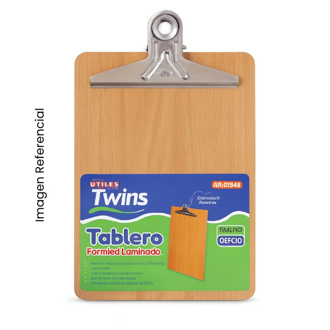 TWINS TABLERO DE FORMICA LAMINADO OFICIO AR-01365