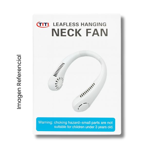 VENTILADOR PORTATIL DE CUELLO RECARGABLE