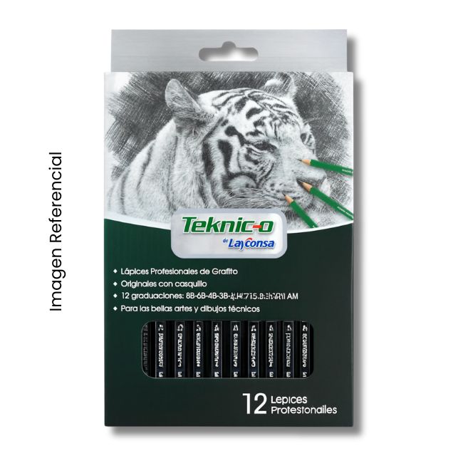 LAYCONSA LAPIZ TÉCNICO SET X12 (12 GRADUACIONES)