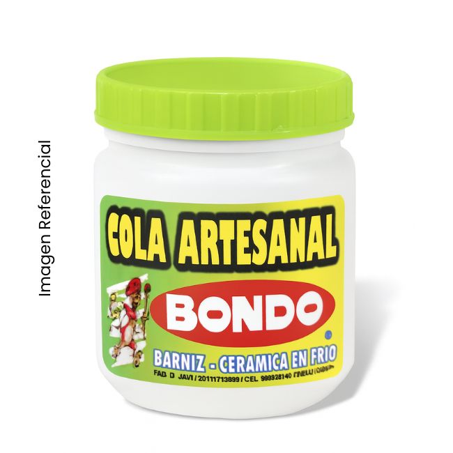 BONDO ARTESANAL PARA CERAMICA EN FRIO 240GR