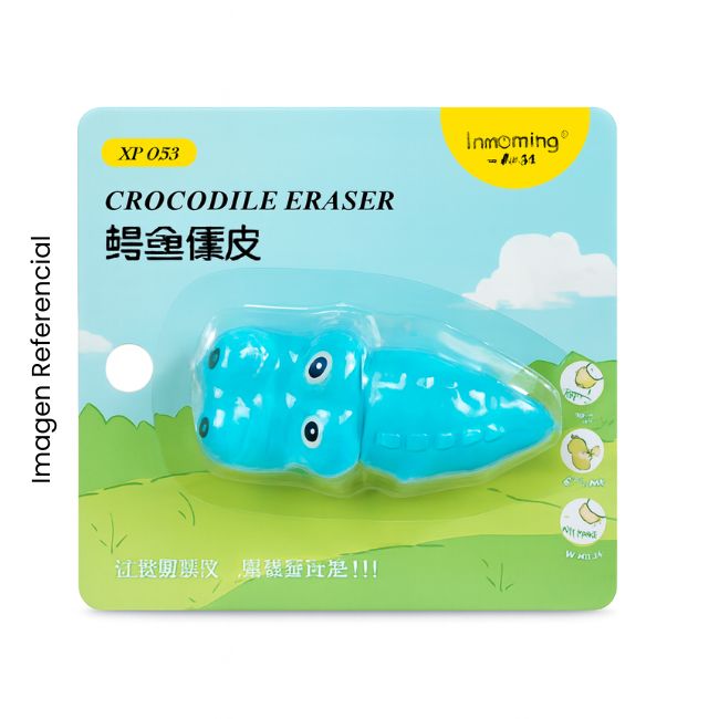 KAWAII BORRADOR COCODRILO BLIST XP-059