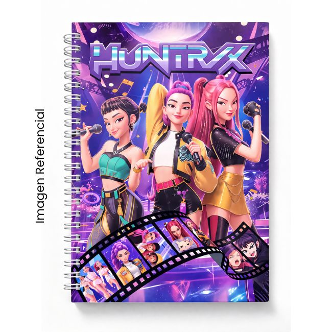 CUADERNO ANILLADO A5 HNTRIX POP