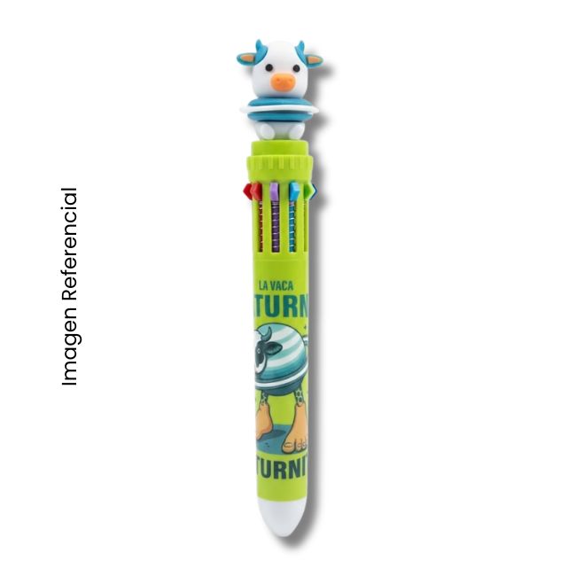 LAPICERO RETRACTIL 10 COLORES TRALALERO