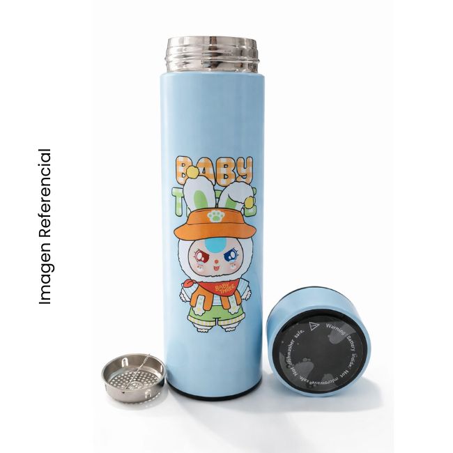 TERMO DE ACERO DIGITAL CON DISEÑO