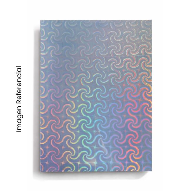 VINIL ADHESIVO HOLOGRAFICO A4 DISEÑOS