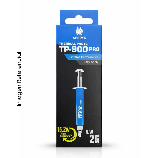 ANTRYX PASTA TERMICA TP-900 PRO 15.2 W/MK 2G ALTO RENDIMIENTO