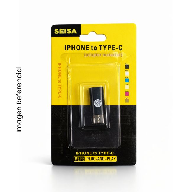 SEISA ADAPTADOR TIPO C A IPHONE LIGHTNING CX-TP03