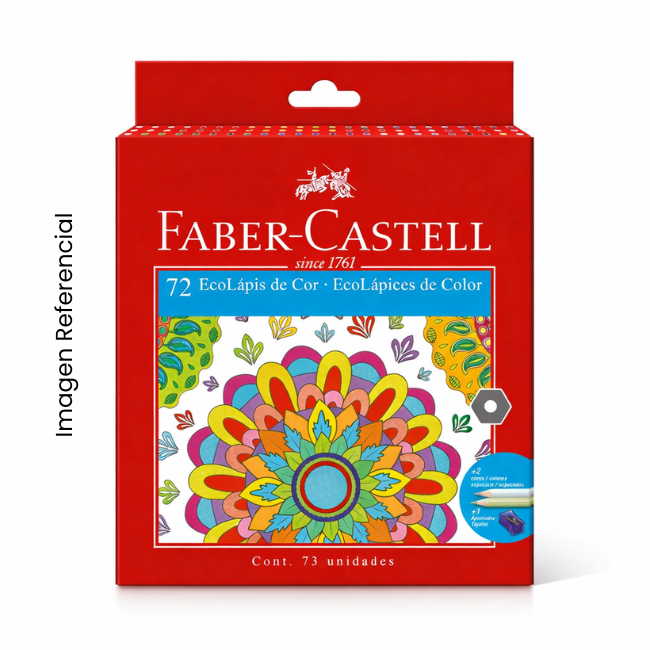 FABER CASTELL COLORES X 72 LARGO - NUEVA FORMULA
