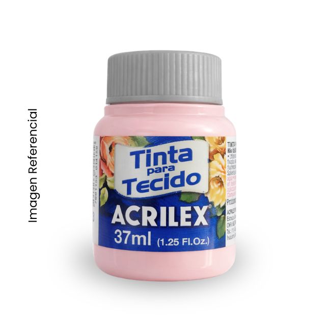 ACRILEX ROSADO ROSA BEBÉ 813 PINTURA PARA TELA 37 ML