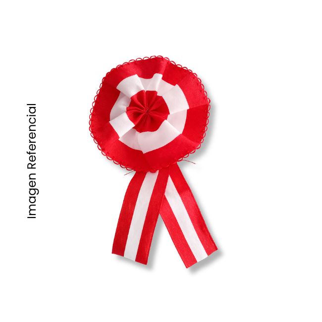 INSIGNIA ESCARAPELA DE TELA 9 X 15 CM