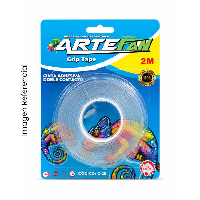 ARTEFAN CINTA MAGICA DOBLE FAZ 2M LAVABLE/REUTILIZABLE