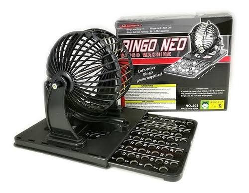 BINGO MODELO NEO N°208 NEGRO