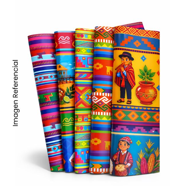 PAPEL DE REGALO ANDINO X UND