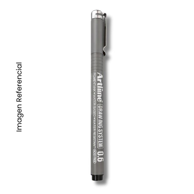 ARTLINE  ESTILOGRAFO (0.6) NEGRO 