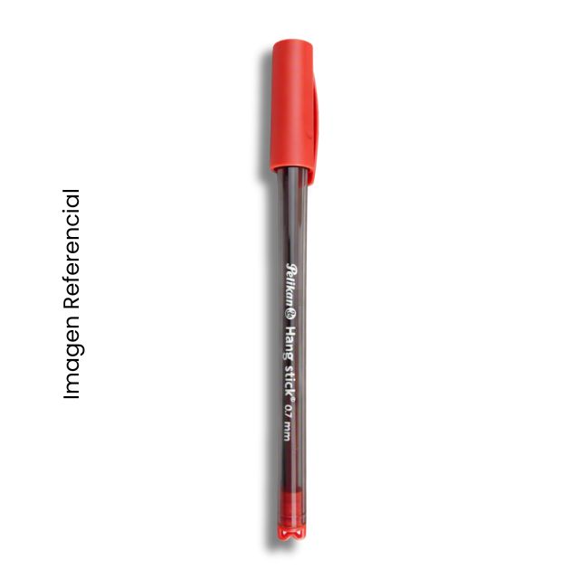 PELIKAN BOLIGRAFO HANG STICK 0.7 MM ROJO 