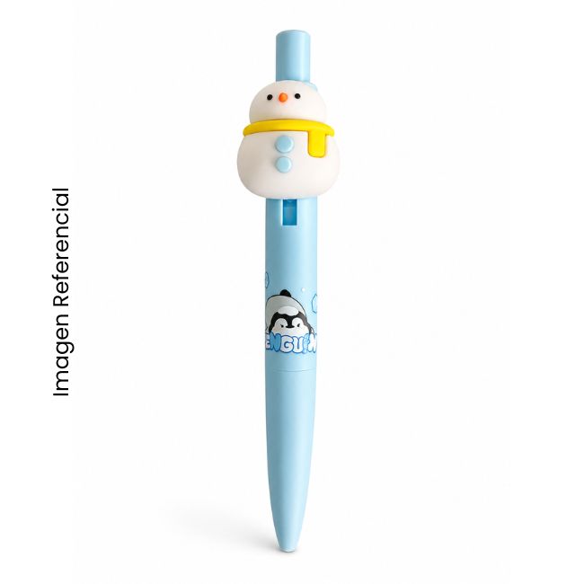 KAWAII LAPICERO TINTA GEL PINGÜINO KUKI 1025243