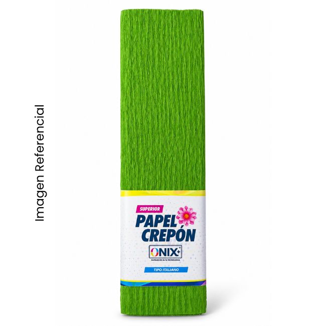 PAPEL CREPON VERDE 50X80CM