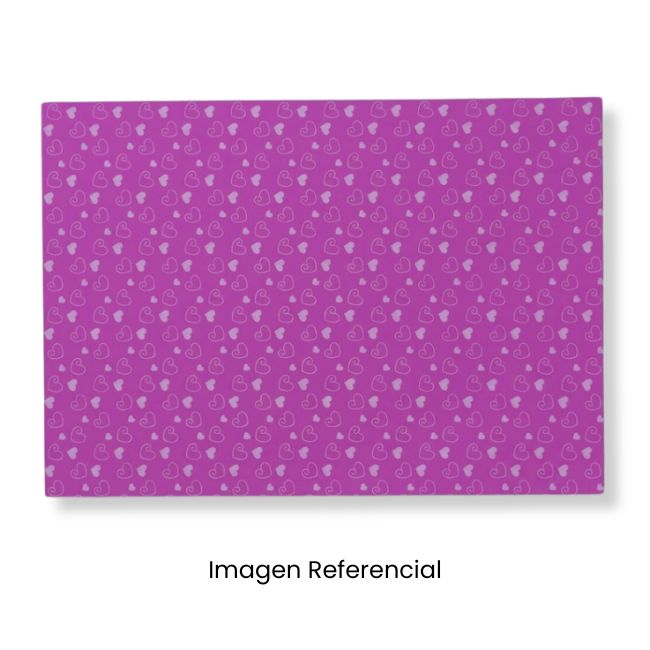 MICROPOROSO CON DISEÑO 50X70CM CORAZONES SURTIDOS
