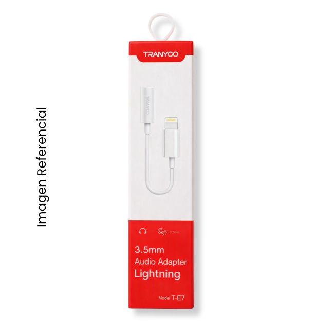TRANYOO CABLE ADAPTADOR LIGHTNING A 3.5MM T-E7 AUDIO