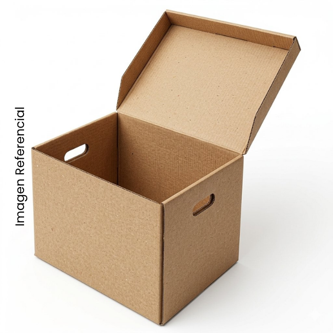 CAJA ARCHIVERA TIPO BAUL 48x37x31 CM