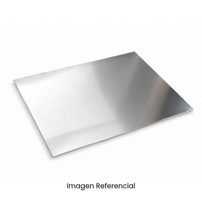 PAPEL COUCHE METALICO ESPEJO PLATEADO 65x47CM APROX