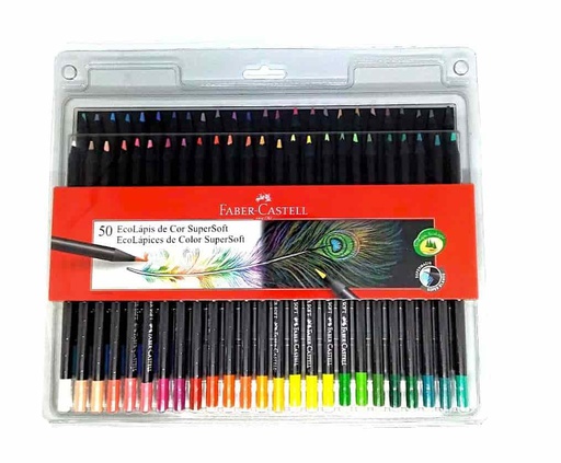 [R7747] FABER CASTELL COLORES TRIANGULAR SUPERSOFT X50
