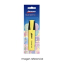 ARTESCO RESALTADOR PASTEL AMARILLO