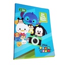 LORO CUADERNO A4 CUADRI DISEÑO HOMBRE 84H 