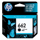 HP CARTUCHO TINTA 662 NEGRO CZ103AL 120 PAGS
