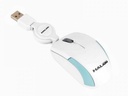 HALION MOUSE COBRA HA-M1862 RETRACTIL BL/CELESTE