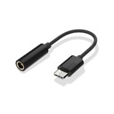 ADAPTADOR TIPO C A AUX HEMBRA JACK 3.5MM