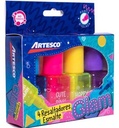 ARTESCO RESALTADOR ESMALTE GLAM SET X4