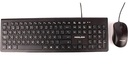 HALION KIT TECLADO MULTIMEDIA Y MOUSE USB HA-K205C