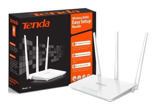[R8311] TENDA ROUTER INALAMBRICO F3-N300 MBPS