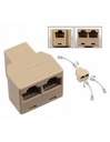 ADAPTADOR RJ45 DE 1 A 2 VIAS / LAN SPLITTER