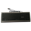 HALION TECLADO MULTIMEDIA K-166 USB