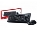 GENIUS TECLADO + MOUSE CABLEADO KM-160 USB SP BLACK
